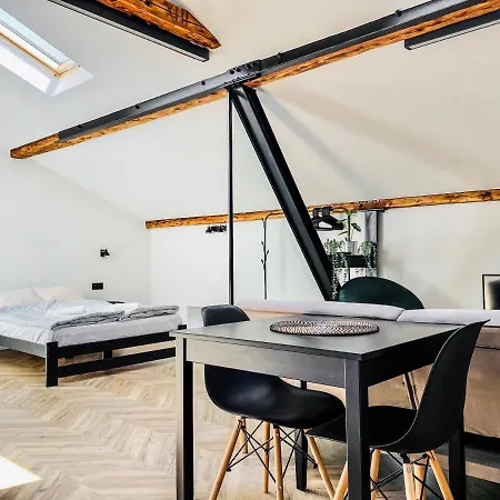 Lägenhet Beautiful Studio With Air Conditioning, Cracow Old Town Kraków